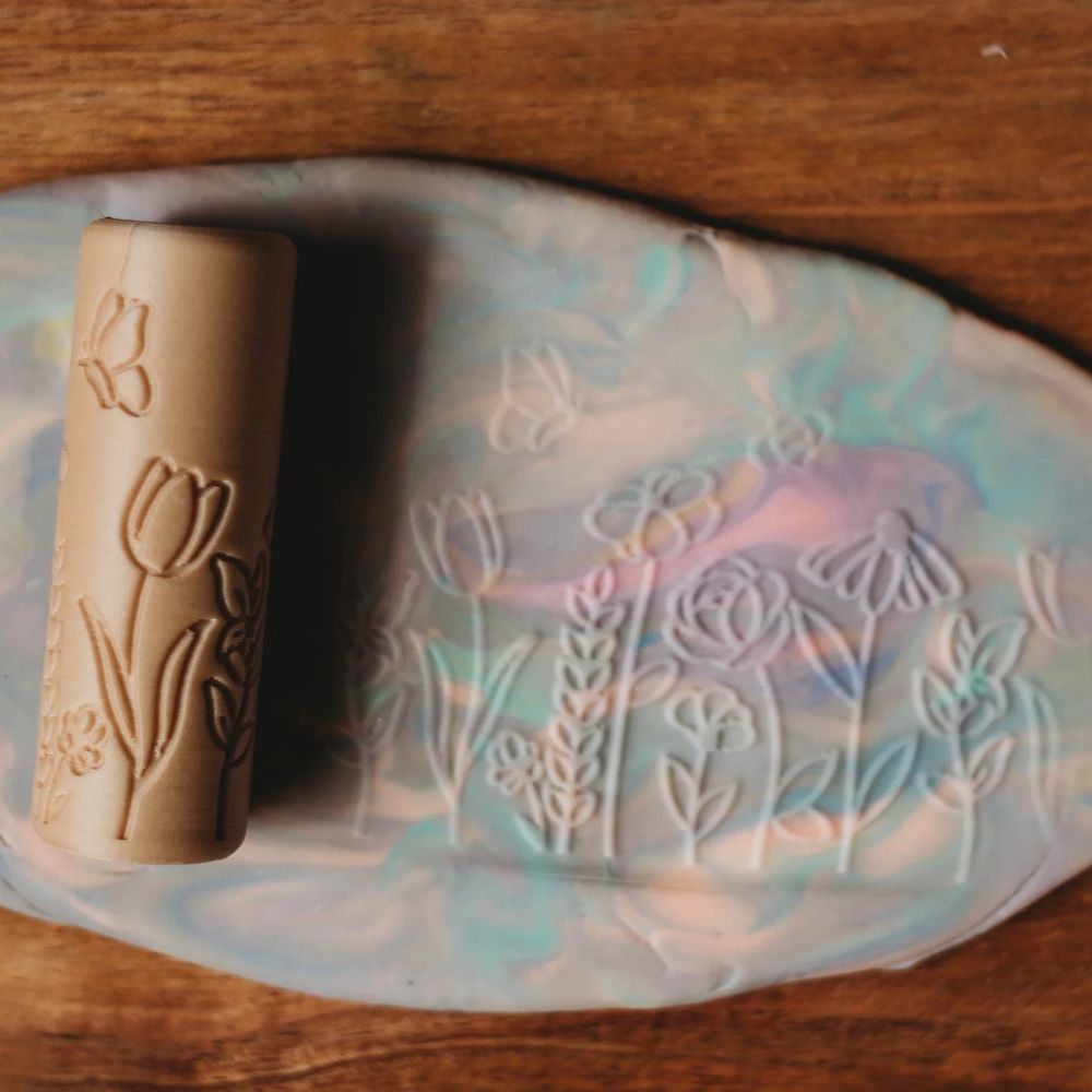 Play Dough Roller -  Flower