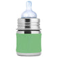 Pura Kiki Stainless Steel Infant Bottle 150ml - Moss V2