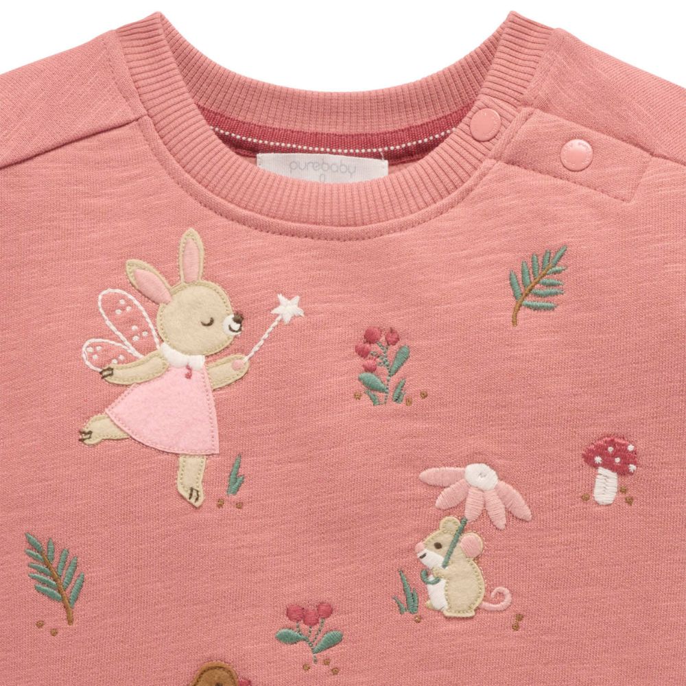 Purebaby Embroidered Windcheater - Lilly Pilly