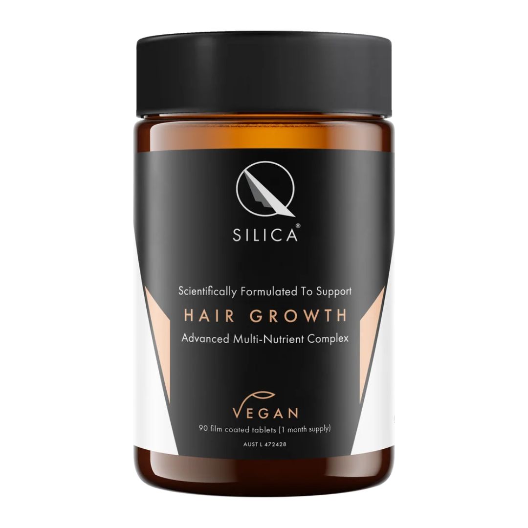 Qsilica Vegan Hair Growth Multi-Nutrient Complex (90 Tablets)