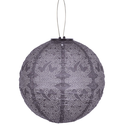 Lumiz Outdoor LED Solar Lantern - Round 30cm