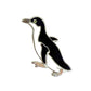 Red Parka Enamel Pin - Little Penguin