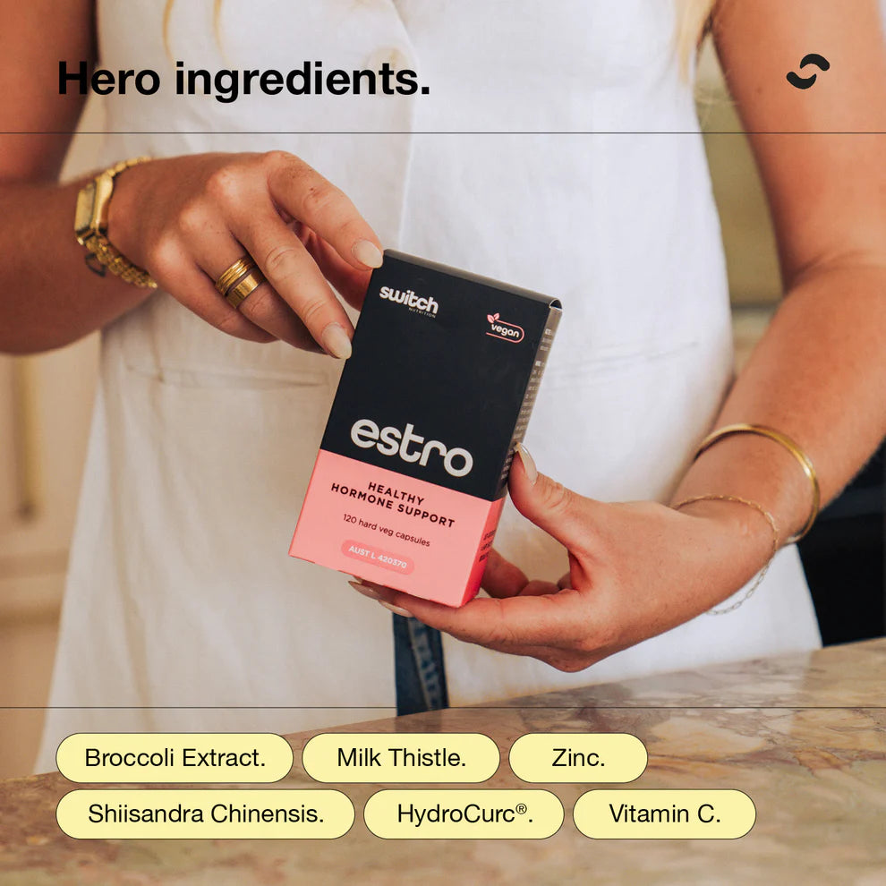 Switch Estro Healthy Hormone Support (120 caps)