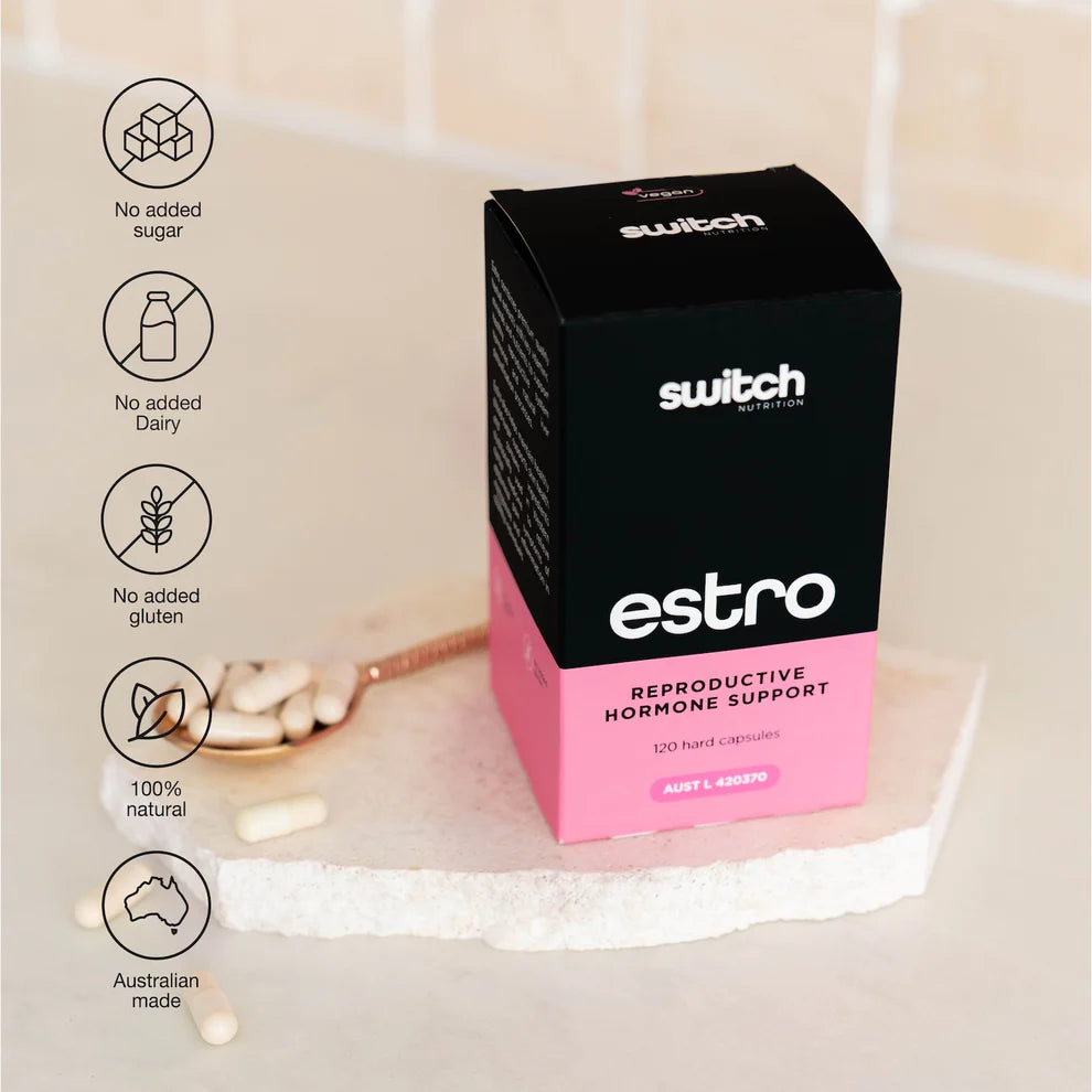 Switch Estro Healthy Hormone Support (120 caps)