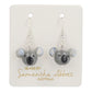 Samantha Abbott Glass Drop Earrings - Koala