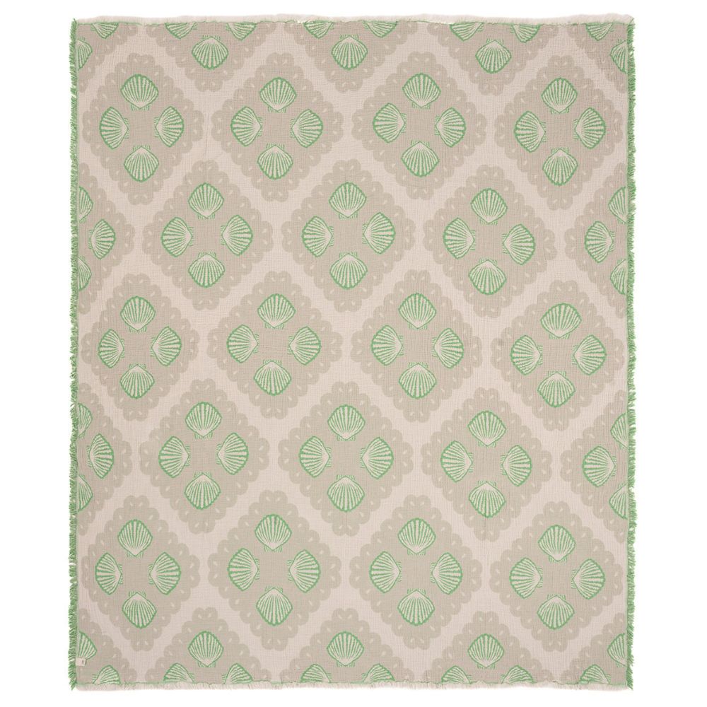 Sand Cloud Organic Cotton Party Blanket - Scallop Shell (228cm x 228cm)