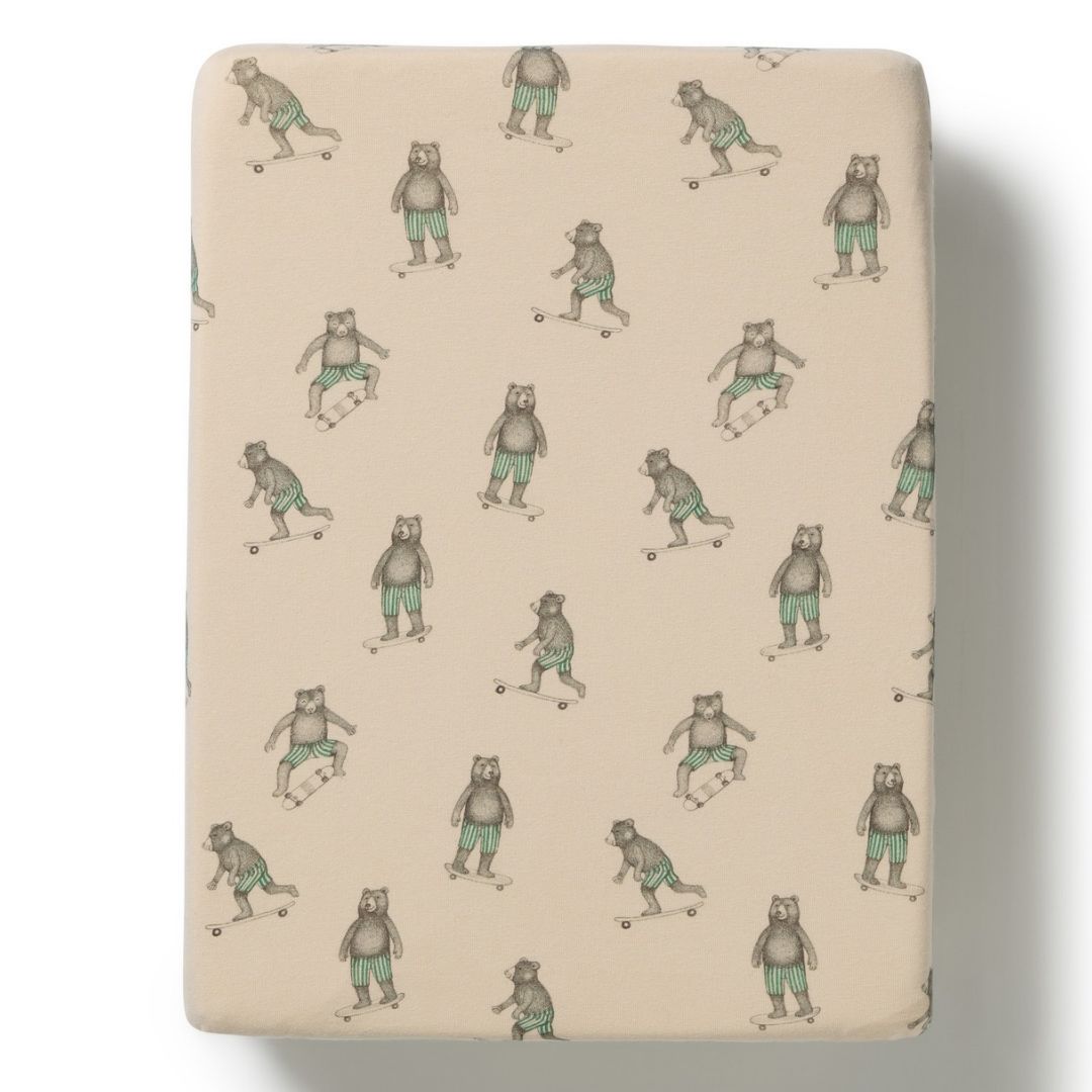 Wilson & Frenchy Organic Cotton Bassinet Sheet