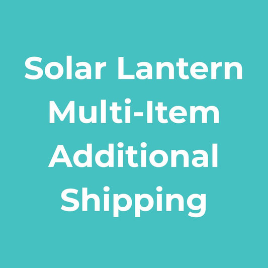 Solar Lantern Shipping Fee For Every 2 Additional Lanterns