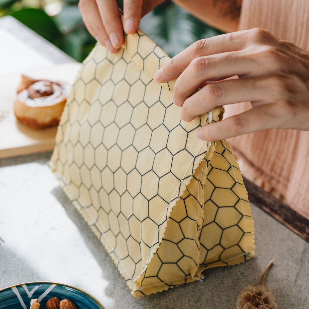 SuperBee Waxed Bag - 2 Compartment - Small