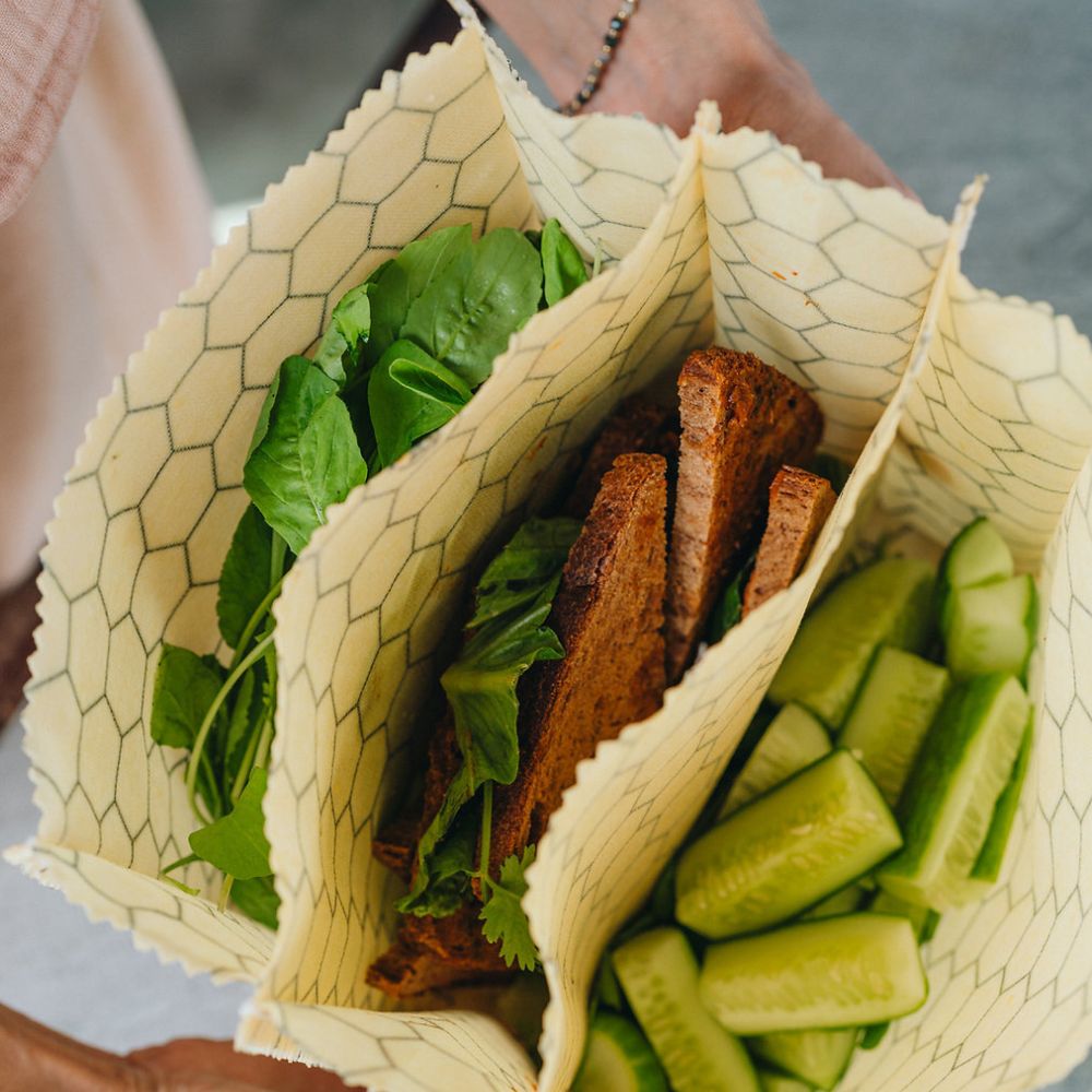 SuperBee Waxed Bag - 3 Compartments