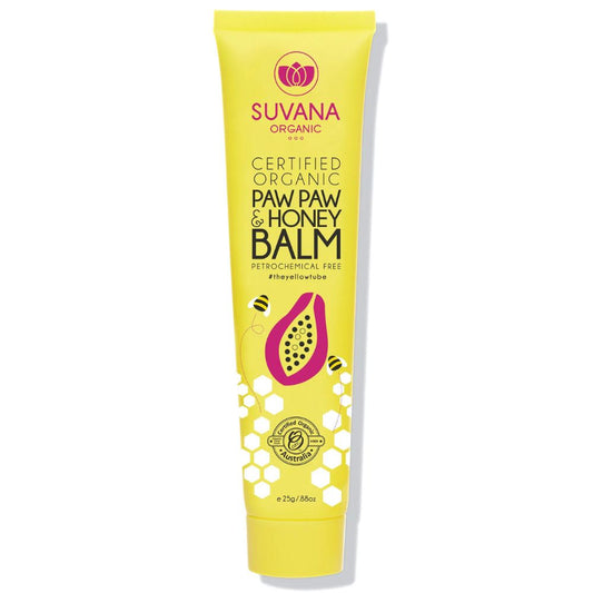 Suvana Organic Paw Paw and Honey Balm 25g