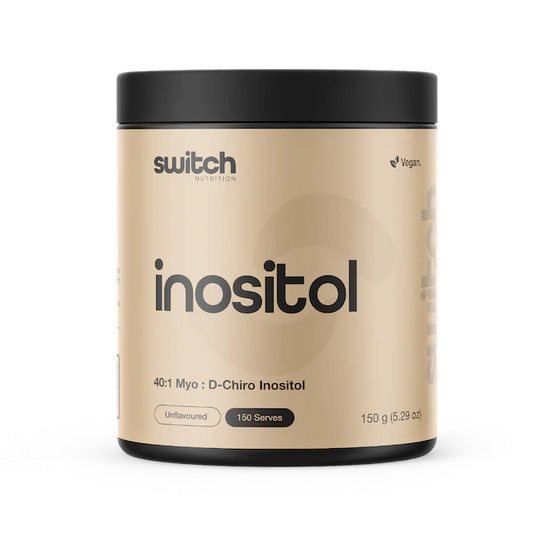 Switch Nutrition Inositol 40:1 MYO : D-Chiro Inositol 150g