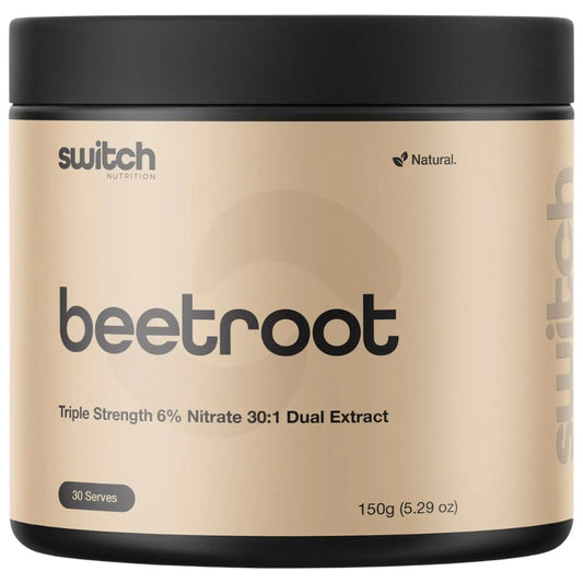 Switch Nutrition Beetroot Triple Strength 6% Nitrate 30:1 Dual Extract 150g