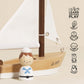 Le Toy Van Wooden Sailing Boat & Captain