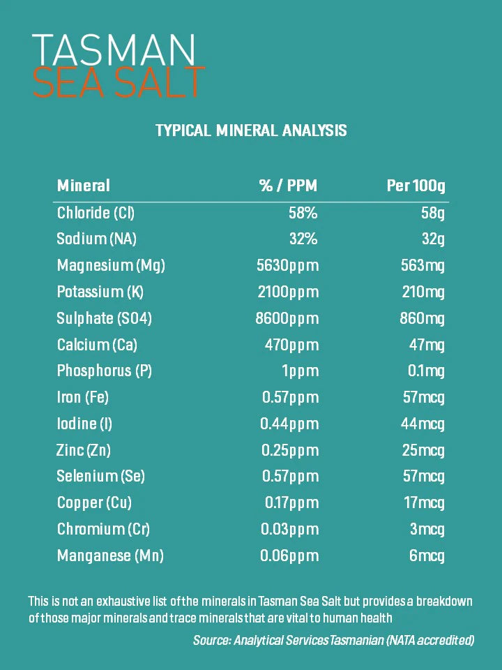 Tasman Sea Salt Flakes 250g
