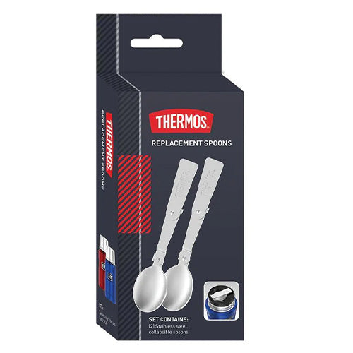 Replacement Stainless Steel Spoon for 470ml Thermos King Food Jar - Set of 2