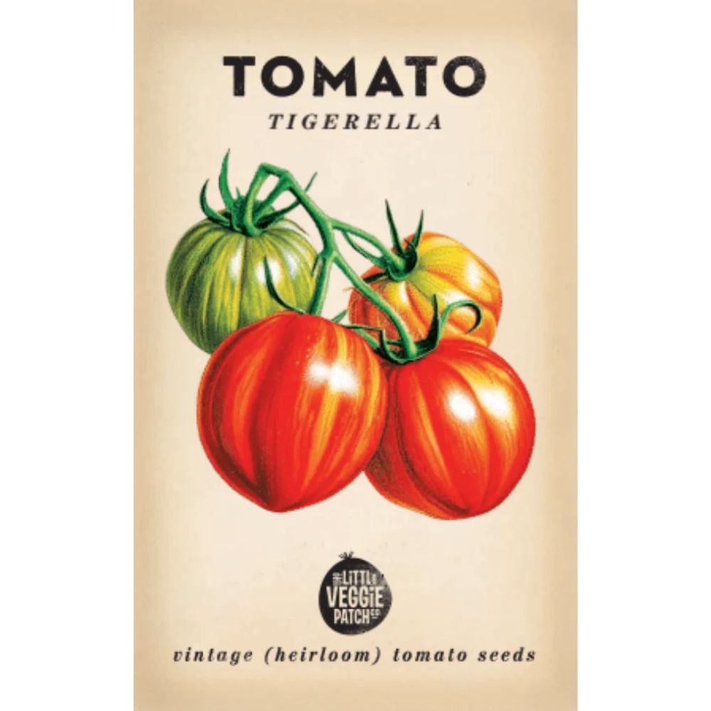 Little Veggie Patch Heirloom Seeds - Tomato (Tigerella)