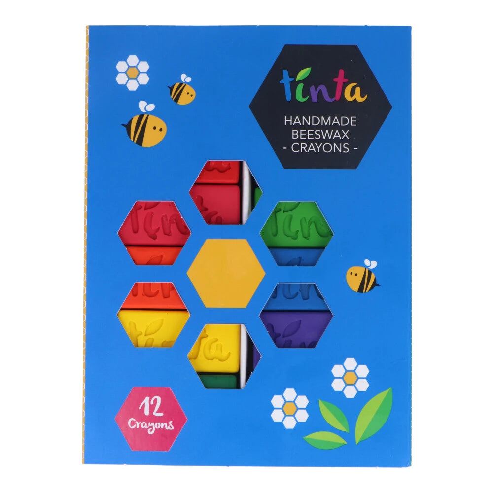Tinta Crayons Block Beeswax Crayons 12 pack