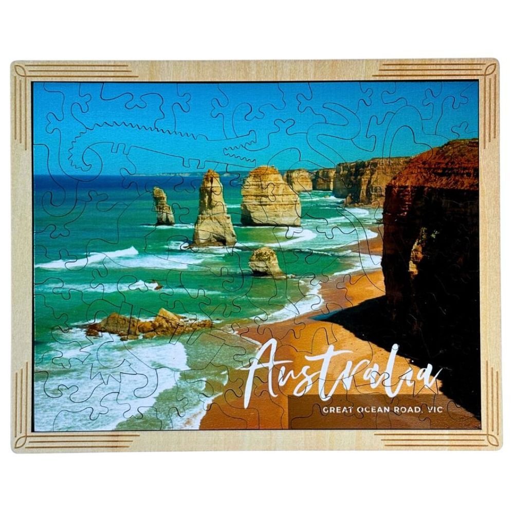 Twigg Puzzle Wooden Framed Postcard Puzzles