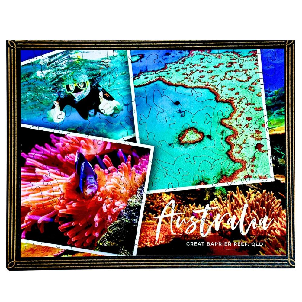 Twigg Puzzle Wooden Framed Postcard Puzzles