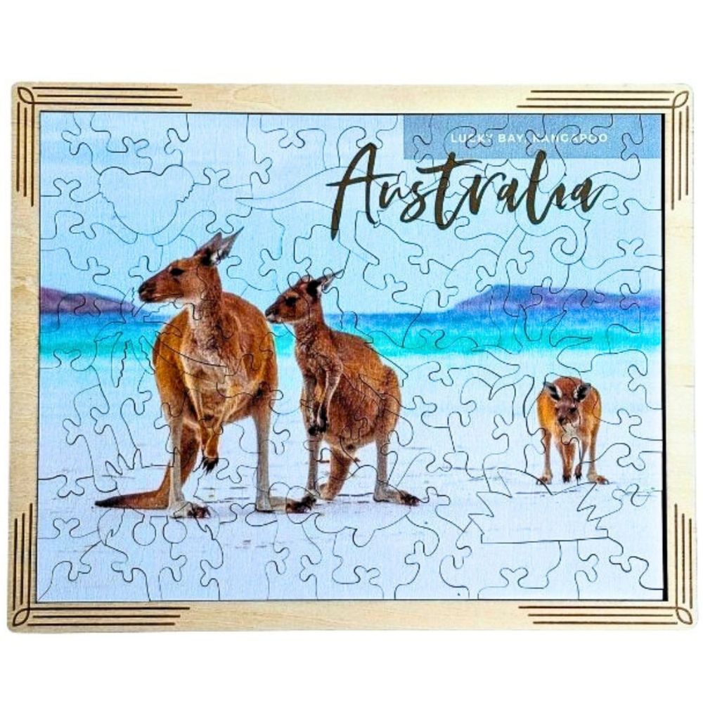 Twigg Puzzle Wooden Framed Postcard Puzzles