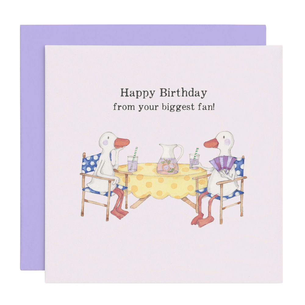 Twigseeds Birthday Card - Your Biggest Fan