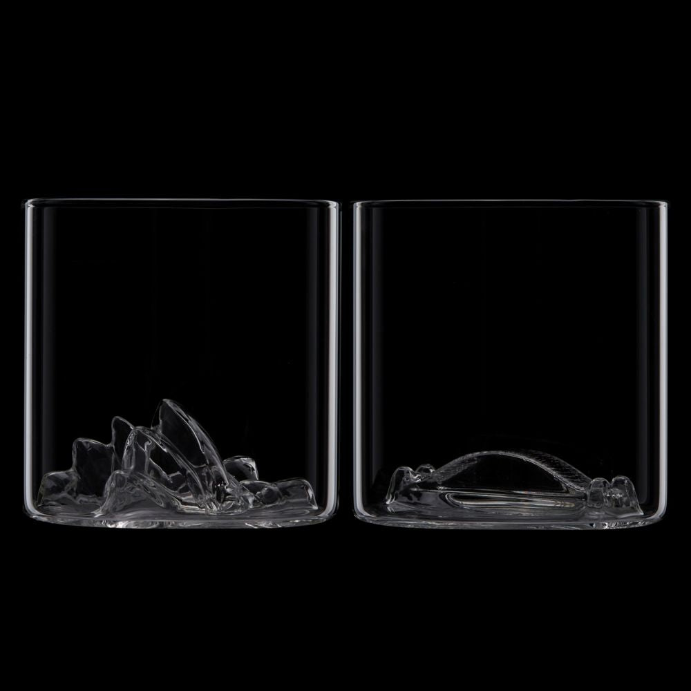 Uprising Glassware Old Fashioned Glass + Coaster Twin Set - Sydney Icons