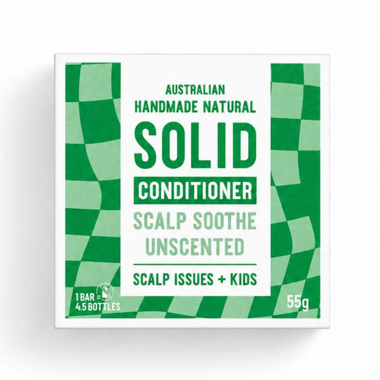 Viva La Body Conditioner Bar - Scalp Soothe - Fragrance Free (Sensitive & Kids) 55g