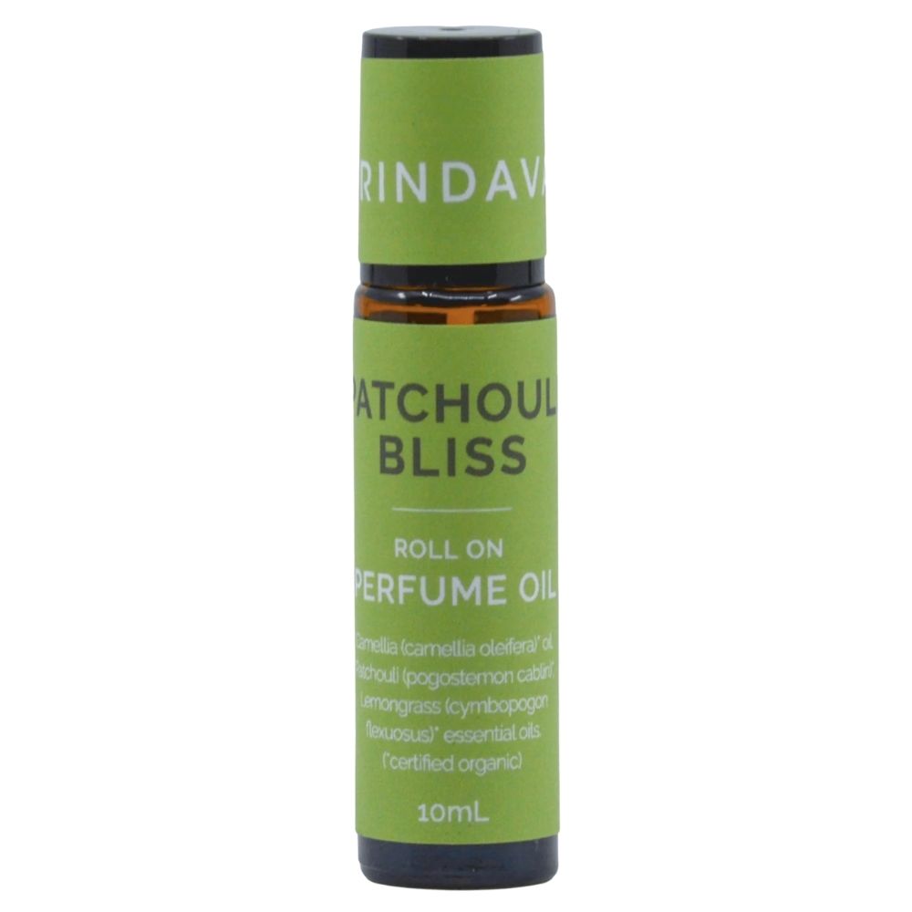 Vrindavan Certified Organic Perfume Oil - Patchouli Bliss