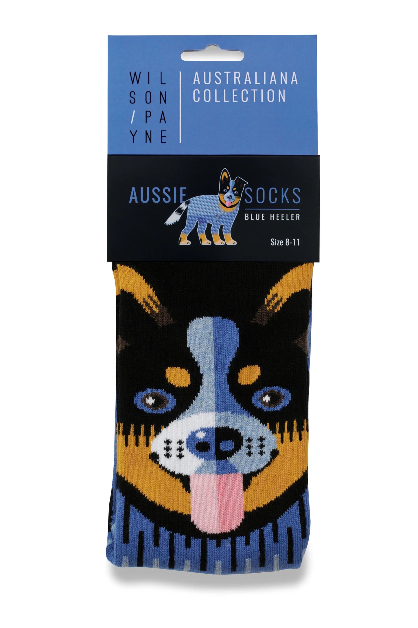Wilson Payne Down Under Socks - Blue Heeler