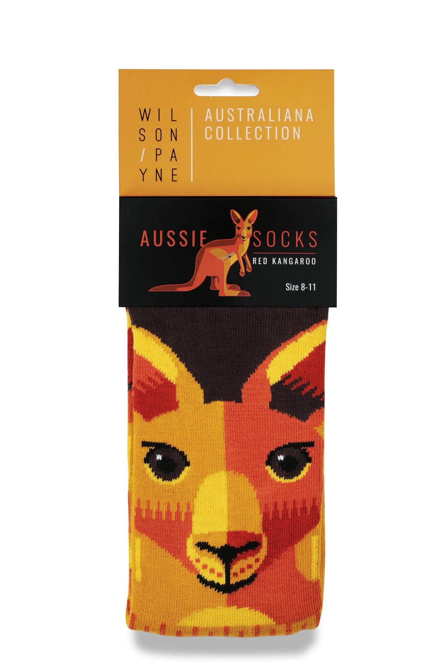 Wilson Payne Down Under Socks - Red Kangaroo