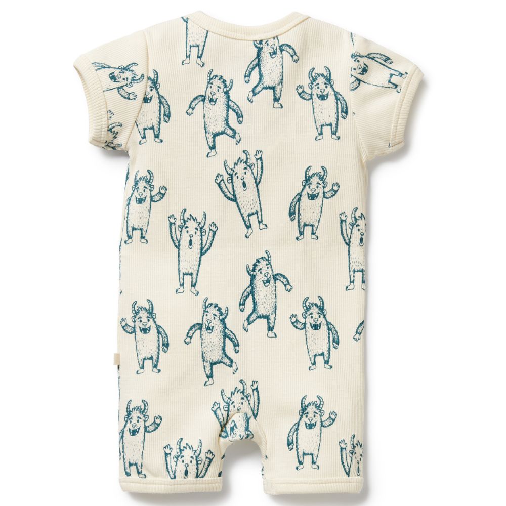 Wilson & Frenchy Organic Boyleg Zipsuit - Yeti