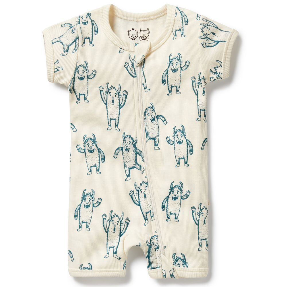 Wilson & Frenchy Organic Boyleg Zipsuit - Yeti