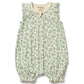 Wilson & Frenchy Organic Ruffle Zipsuit - Periwinkle