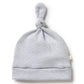 Wilson & Frenchy Organic Stripe Rib Knot Hat - Rain Drop