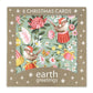 Earth Greetings Square Boxed Christmas Cards 8pk - Festive Wrens