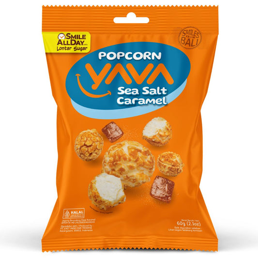 Yava Popcorn Sea Salt Caramel 60g
