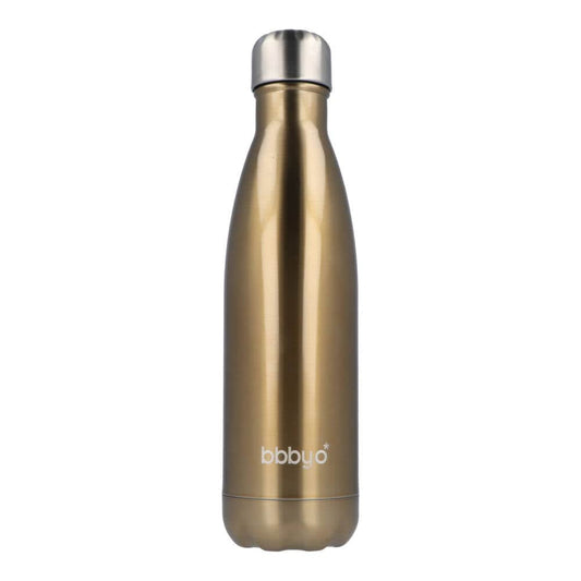 BBBYO Stainless Steel Water Bottle 500ml - Gold