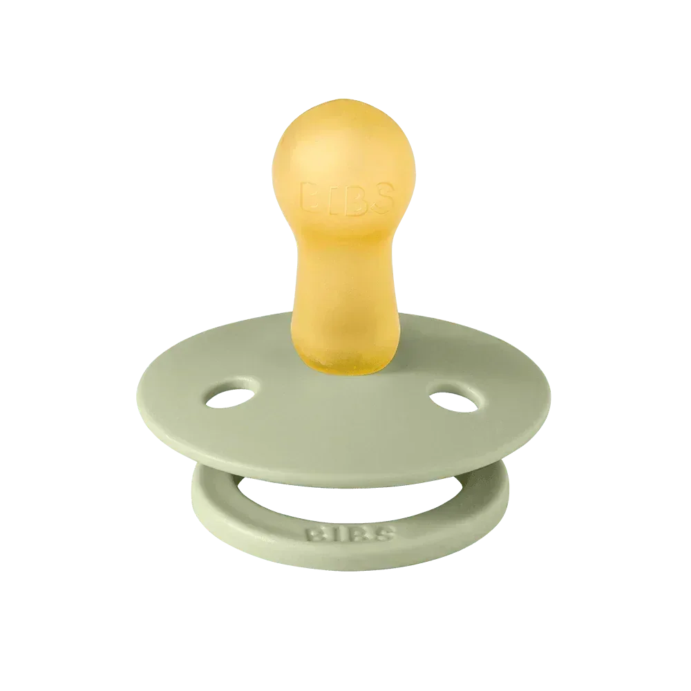 Bibs Round Natural Dummy Pacifier - Urban Garden - Bumblebee Mushroom Mix