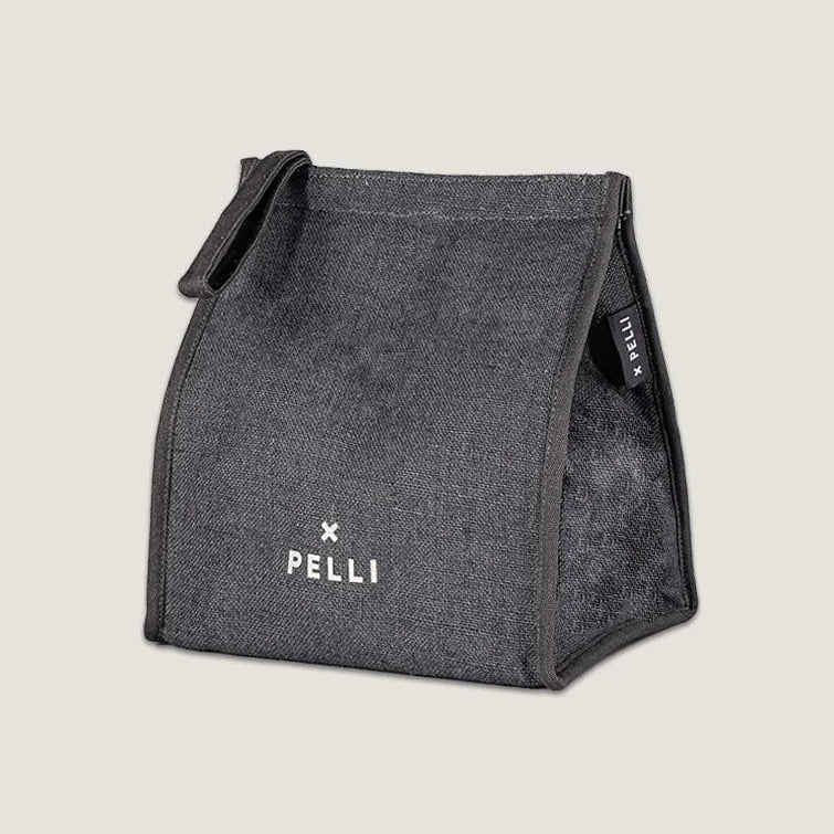 Pelli Big Break JUTE Insulated Lunch Bag