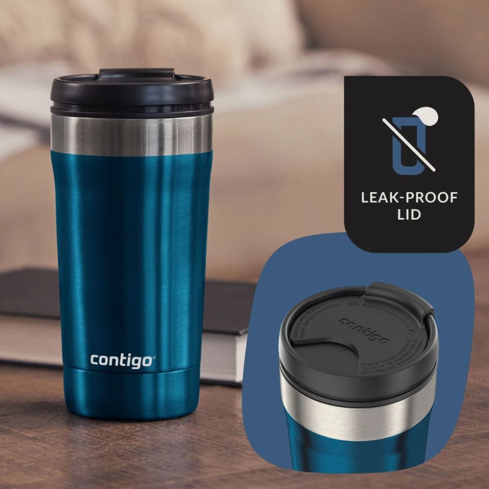 Contigo Uptown Dual Sip Stainless Steel Tumbler 473ml