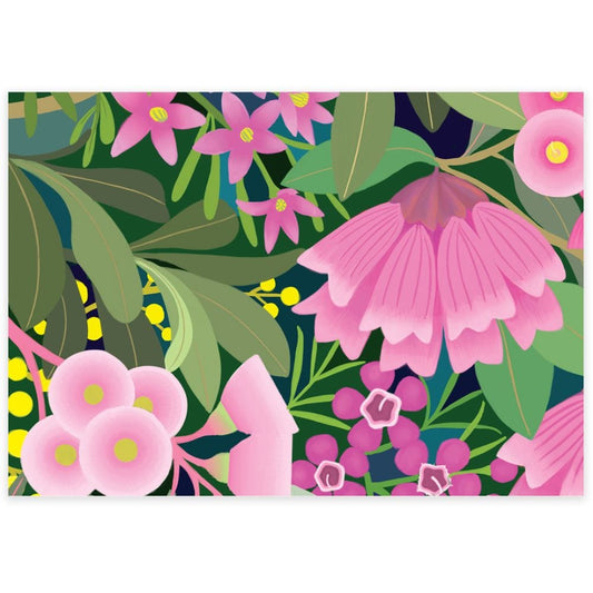 Earth Greetings Folded Wrapping Paper - Where Flowers Bloom