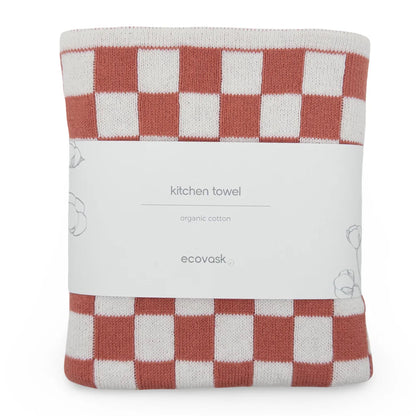 Ecovask Kitchen Towel Single Organic Cotton