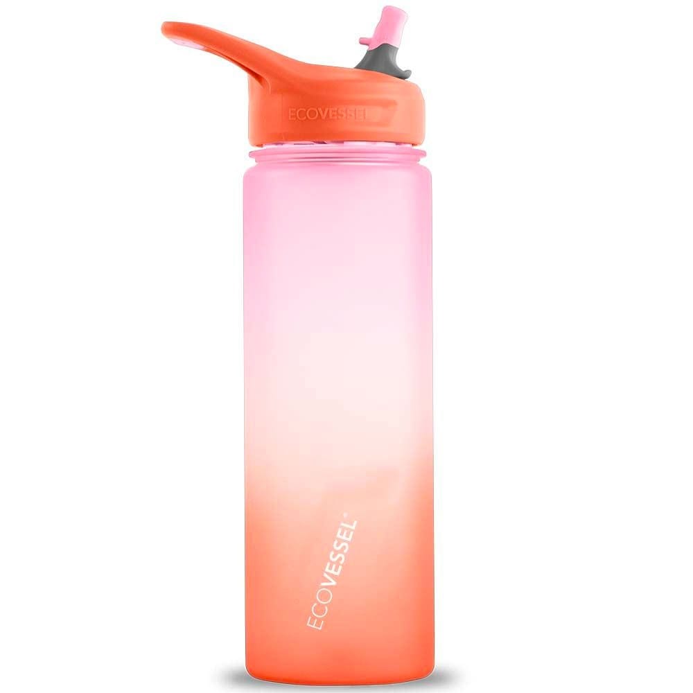 EcoVessel Wave Tritan Water Bottle 700ml Coral Sands