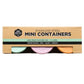Ever Eco Stainless Steel Round MINI Containers Set of 3 60ml