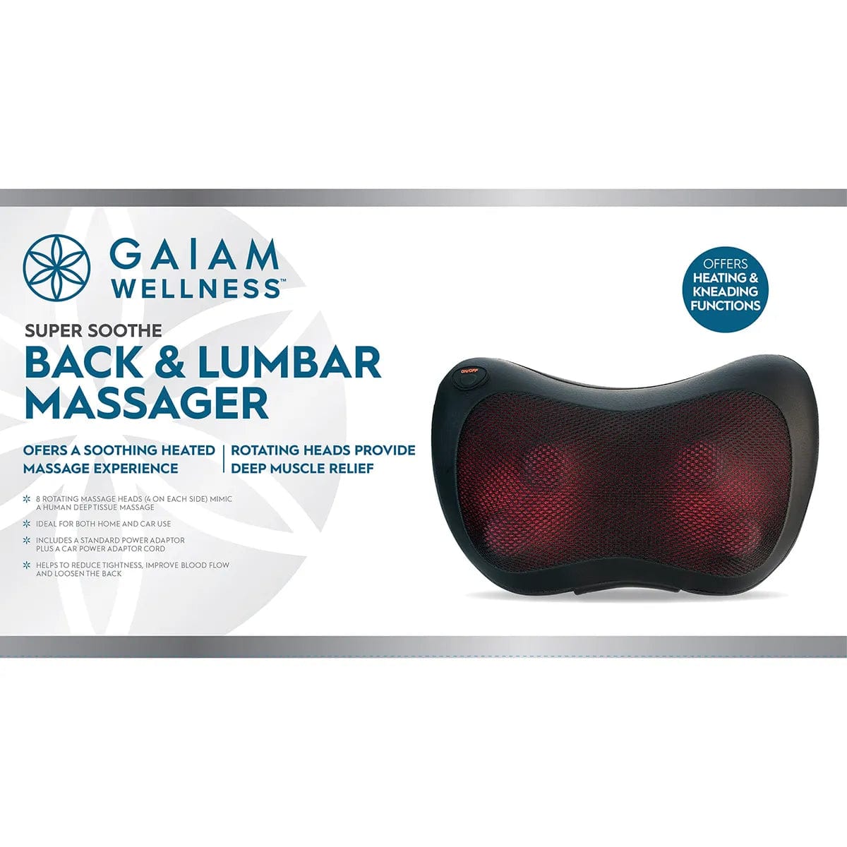 GAIAM Back & Lumbar Massager