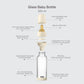 Bibs Glass Baby Bottle Complete Set 240ml - Latex