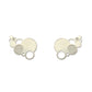 Good Do Good Horizontal Stud Earrings - Pearls of Wisdom