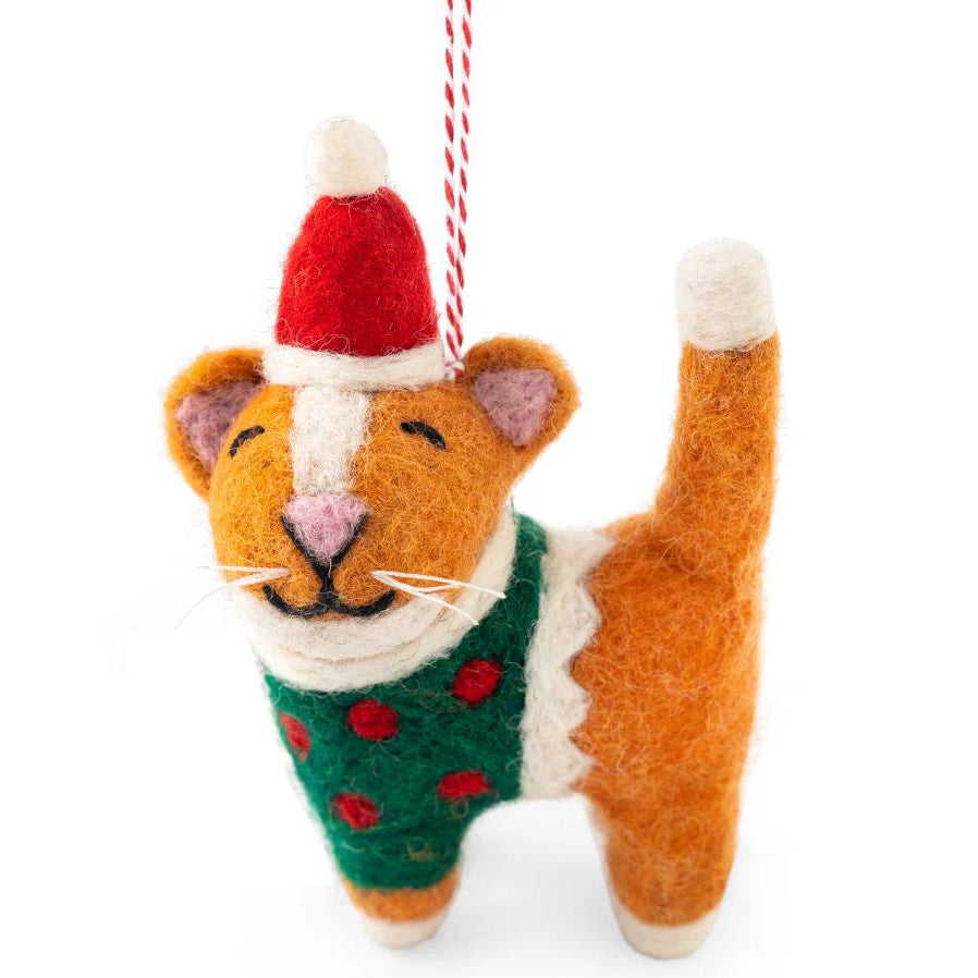 Christmas Decoration - Cat Ginger Gemma