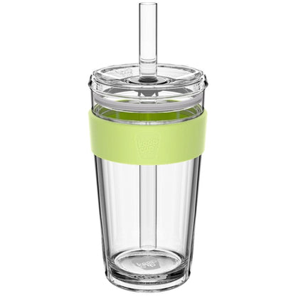 KeepCup Double Walled Longplay Cold Cup 16oz Chartreuse